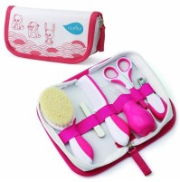 Nuvita 1136 Kit Baby Care Set per la Cura del Bambino Neonato Rosa